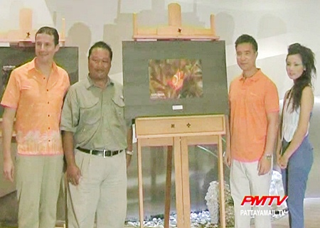 Just one of the many pictures on display at the Dusit D2